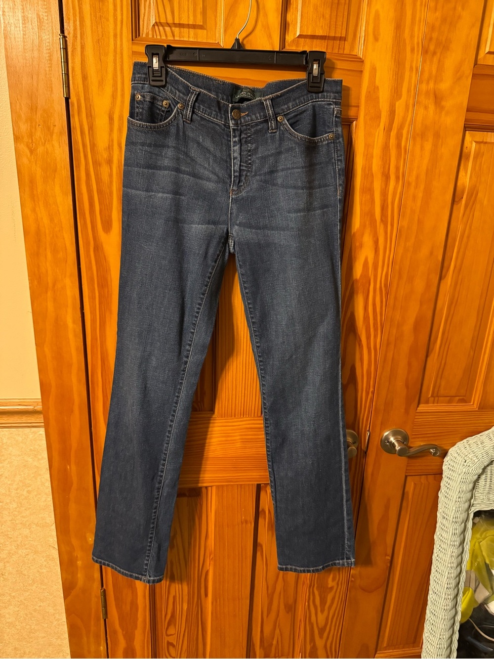 Ralph Lauren Women's Straight-Leg Jeans in Dark Indigo